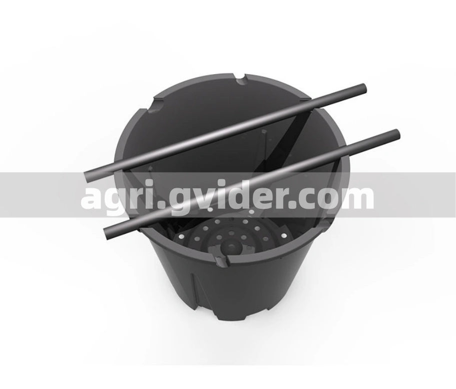 Gvider Round Plastic Plant Pots